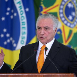 El presidente de Brasil, Michel Temer, en una imagen reciente. (JOÉDSON ALVES | EFE)