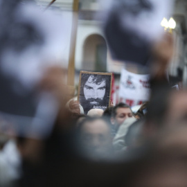 20/05/2022 - Fotografía de archivo de una concentración en la Plaza de Mayo de Buenos Aires contra la desaparición de Santiago Maldonado.