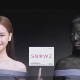 Imagen de un polémico anuncio de crema Snowz, de la marca Seoul Secret. - YOUTUBE