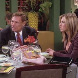 Ron Leibman en su aparición en 'Friends'.