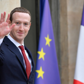 Mark Zuckerberg en París, a 10 de mayo de 2019.