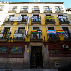 (2/5/2021) El centro social La Ingobernable en su sede de la calle Cruz de Madrid (Archivo).