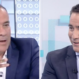 El secretario general del PP, Teodoro García Egea, en Los Desayunos de TVE.-