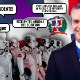 Las cuentas falsas en redes sociales para mejorar la imagen de Luis Abinader y el Gobierno de la República Dominicana