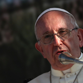 El papa Francisco durante una intervención en Palermo, Italia | REUTERS/Tony Gentile