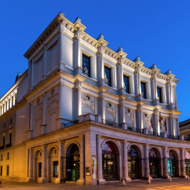 El Teatro Real, considerado como la primera institución de las artes escénicas y musicales en España. / Teatro Real