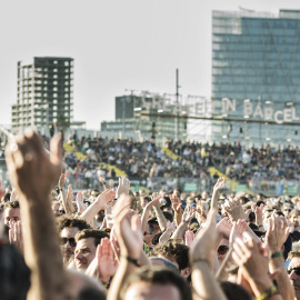 Una imatge d'arxiu d'un concert del Primavera Sound anterior a la pandèmia.