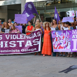 21/08/2018 Manifestación en A Coruña contra la contra la violencia machista. JUAN OLIVER