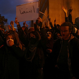 Manifestación en Irán. REUTERS ATTENTION EDITORS