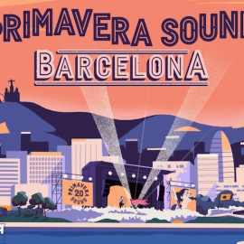 El cartell de la nova edició del Primavera Sound que comença aquest dijous.