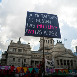 03/06/2022 - Imagen de archivo de la marcha "Ni Una Menos" en Buenos Aires, (Argentina).