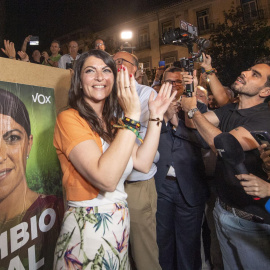 Macarena Olona, candidata de Vox a la presidencia de la Junta de Andalucía, arranca la campaña electoral este jueves en Granada.