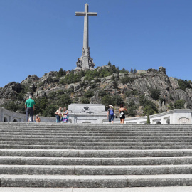 Vista general del monumento del Valle de los Caídos, donde se encuentra enterrado el dictador Francisco Franco. EFE/ J.J.Guillen