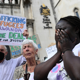 Protestas tribunal Londres