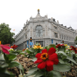 Fotografía de archivo del edificio del Banco de España, en Madrid, a 13 de mayo de 2021.