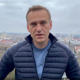 El político opositor ruso Alexei Navalny aparece en una imagen en un vídeo grabado en Alemania. - Instagram