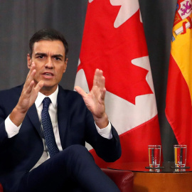 Pedro Sánchez, en Canadá. EFE