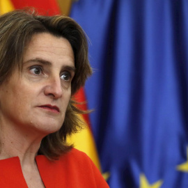 La vicepresidenta cuarta del Gobierno y responsable de la desescalada, Teresa Ribera./ J.J. Guillen (EFE)