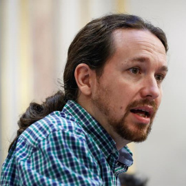 El secretario general de Podemos, Pablo Iglesias. EFE/Emilio Naranjo