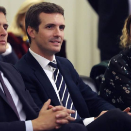 Albert Rivera y Pablo Casado en una imagen de archivo. EFE