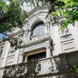 Fachada del Tribunal Supremo, a 20 de junio de 2022, en Madrid.