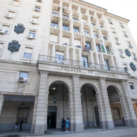 Fotografía de archivo del Palacio de Justicia de Sevilla. - EUROPA PRESS