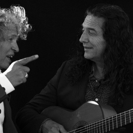 José Mercé y Tomatito reivindican el flamenco y su cultura en 'De verdad'. / FOTO: JAVIER SALAS