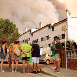 Veïns evacuats al Pont de Vilomara i Rocafort.