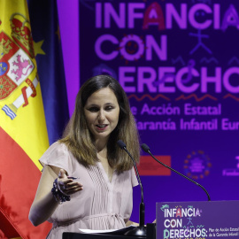 Sánchez y Belarra acallan discrepancias y muestran sintonía en la presentación del plan contra la pobreza infantil