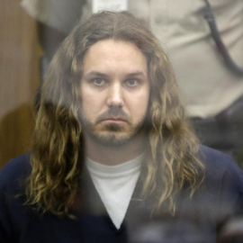 Tim Lambesis durante una vista judicial./REUTERS