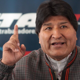 14/07/2022 - Imagen del expresidente de Bolivia Evo Morales en una entrevista con el medio argentino Página 12.