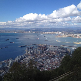 La bahía de Algeciras, en una imagen de archivo. EP