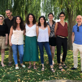 16/06/2022 - L'equip de l’Institut d’Investigació Biomèdica de Girona que participa a l'estudi sobre la Síndrome de l'Ovari Poliquístic.