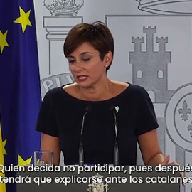 El Gobierno, sobre la próxima Mesa de Diálogo con la Generalitat: "Quien decida no participar tendrá que explicarse ante los catalanes"