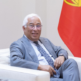 21/07/2022. El primer ministro de la República de Portugal, Antonio Costa, en un encuentro de trabajo con el presidente del Gobierno, Pedro Sánchez, en el Complejo de la Moncloa, a 26 de mayo de 2022, en Madrid.