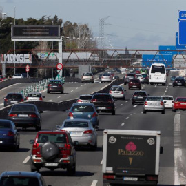 La A6 en Madrid, hace unos días. EFE/Fernando Alvarado