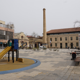 La plaça de Cal Font, a Igualada.