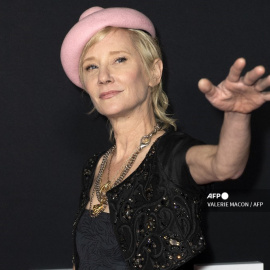 La actriz estadounidense Anne Heche, el 30 de noviembre de 2021.