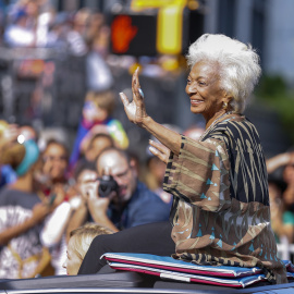 05/09/2015.- Imagen de archivo de la actriz Nichelle Nichols en Atlanta, Georgia. EFE/Erik S. Lesser