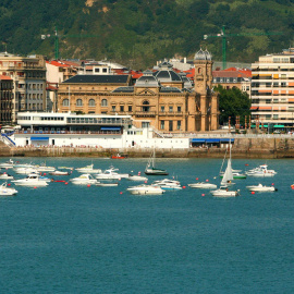 Fotografía de la ciudad de San Sebastián (Donosti).