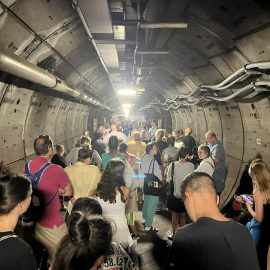 Pasajeros evacuados del Eurotunnel por avería