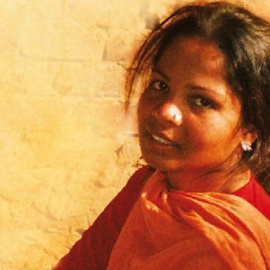 La cristiana pakistaní Asia Bibi, acusada de blasfemia y condenada a muerte.