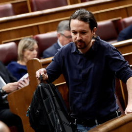 El líder de Podemos, Pablo Iglesias. EFE