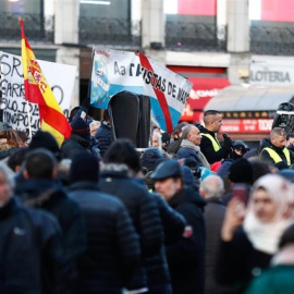 Se cumplen 16 días de la huelga indefinida de taxistas en Madrid/ EUROPA PRESS