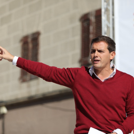 Albert Rivera en el acto de España Ciudadana en Altsasu./EUROPA PRESS