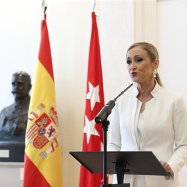 La expresidenta de la Comunidad de Madrid Cristina Cifuentes. Europa Press