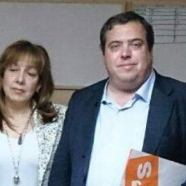 Pedro Benayas, con chaqueta azul/ FACEBOOK CIUDADANOS MÓSTOLES