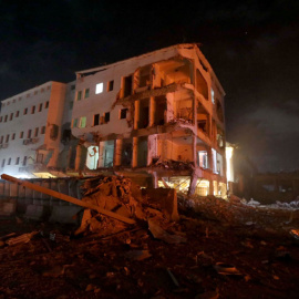 La zona donde ha ocurrido el atentado en Mogadiscio. REUTERS/Feisal Omar