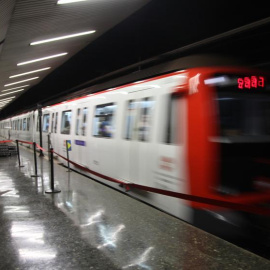 Foto de archivo del metro de Barcelona. / EFE