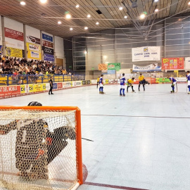 11/2019 - Imatge d'un partit del Club Hoquei Mataró.